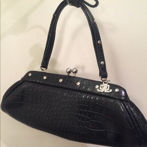 Black JLo clutch